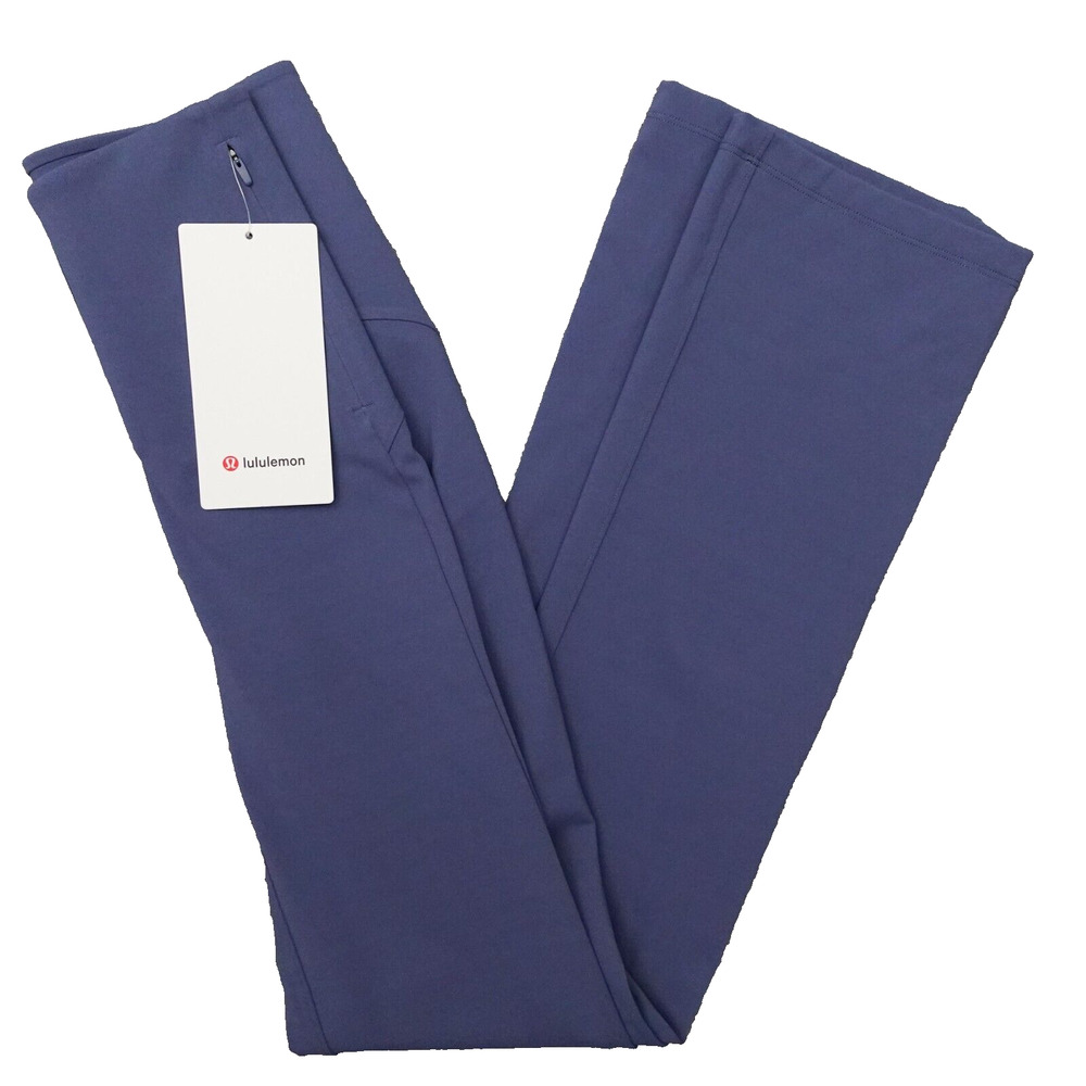 New Lululemon Size 0 Smooth Fit Pull On High Rise Pant 32" Length SADE $148